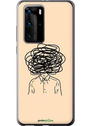 Чохол на huawei p40 pro думки "4568u-1839-10746"