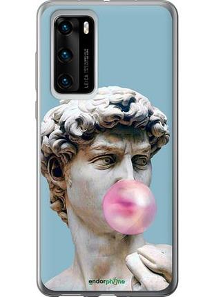 Чехол на huawei p40 микеланджело "4500u-1840-10746"