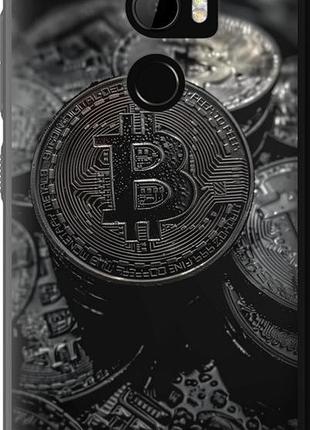 Чехол на htc one x10 black bitcoin "6090u-995-10746"