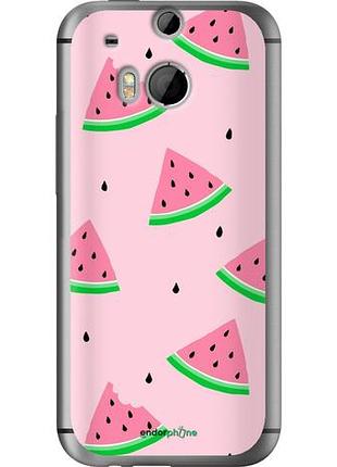 Чохол на htc one m8 рожевий кавун "4314u-30-10746"