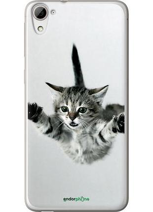 Чехол на htc desire 826 dual sim летящий котёнок "2322u-312-10746"