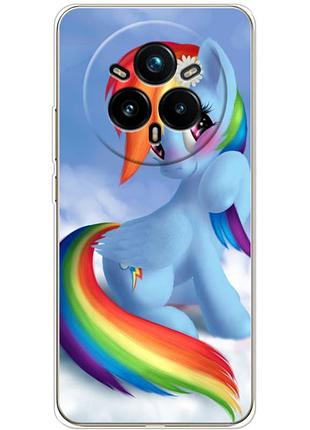 Чохол силіконовий з картинкою на realme 14 pro plus (літл поні, my little pony)