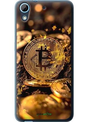 Чохол на htc desire 626g золота лихоманка біткойна "6089u-144-10746"
