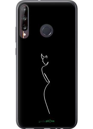 Чехол на huawei p40 lite e силуэт1 "4590u-1875-10746"