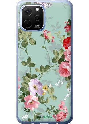 Чехол на huawei nova y61 цветочные обои 2 "862u-2983-10746"