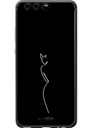 Чехол на huawei p10 силуэт1 "4590u-780-10746"