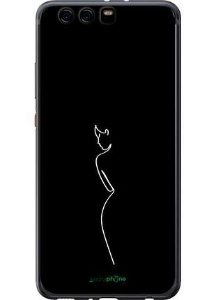 Чехол на huawei p10 plus силуэт1 "4590u-963-10746"