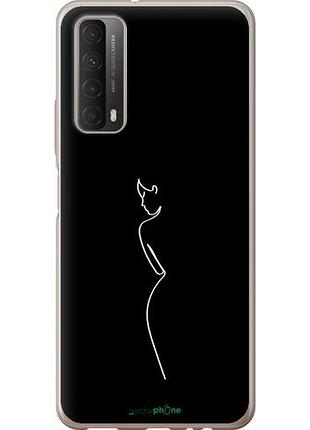 Чехол на huawei p smart 2021 силуэт1 "4590u-2100-10746"