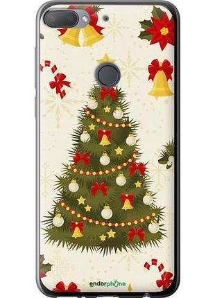 Чохол на htc desire 12 plus новорічна ялинка "4198u-1485-10746"