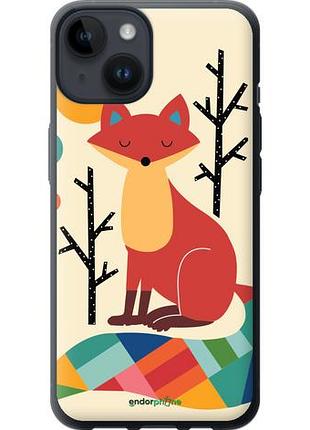 Чехол на iphone 14 rainbow fox "4010u-2648-10746"