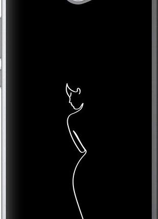 Чехол на huawei y7 2017 силуэт1 "4590u-1019-10746"