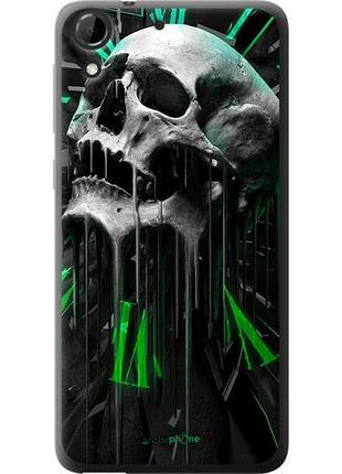 Чохол на htc desire 728g череп-годинник "4100u-145-10746"