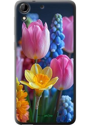 Чохол на htc desire 728g весняні квіти "6058u-145-10746"