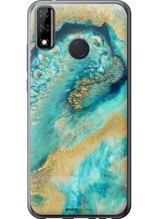 Чехол на huawei p smart 2020 green marble "4365u-2060-10746"