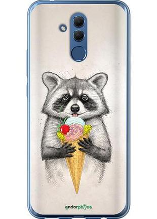 Чохол на huawei mate 20 lite єнотик з морозивом "4602u-1575-10746"