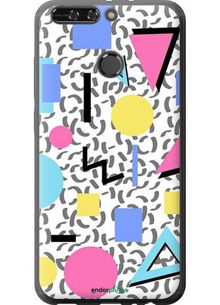 Чехол на huawei honor v9 / honor 8 pro color shapes "4893u-1246-10746"