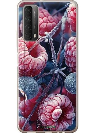 Чехол на huawei p smart 2021 морозные ягоды "6033u-2100-10746"