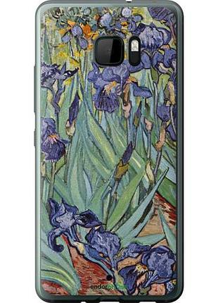 Чехол на htc u ultra винсент ван гог. ирисы "161u-833-10746"