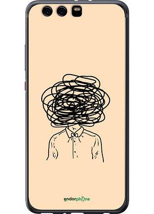 Чехол на huawei p10 plus мысли "4568u-963-10746"
