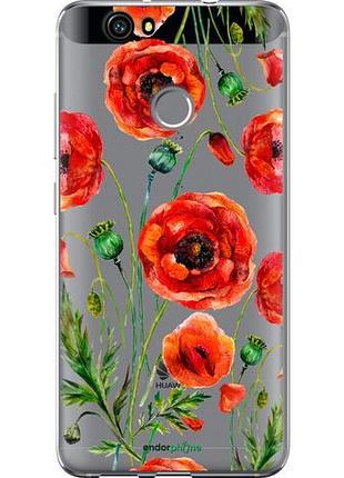 Чохол на huawei nova намальовані маки "4278u-439-10746"