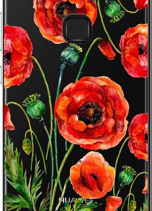 Чехол на huawei p10 lite нарисованные маки "4278u-896-10746"