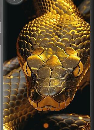 Чехол на htc desire 820 golden snake "6072u-133-10746"