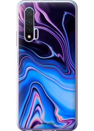 Чехол на huawei nova 6 узор воды "4491u-1821-10746"