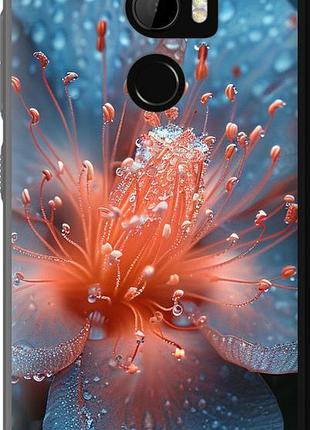 Чехол на htc one x10 роса на цветке "6039u-995-10746"