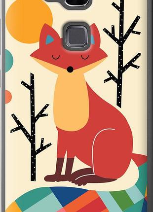 Чехол на huawei ascend mate 7 rainbow fox "4010u-140-10746"