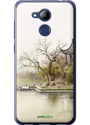 Чехол на huawei honor 6c pro японский пейзаж "776u-1358-10746"