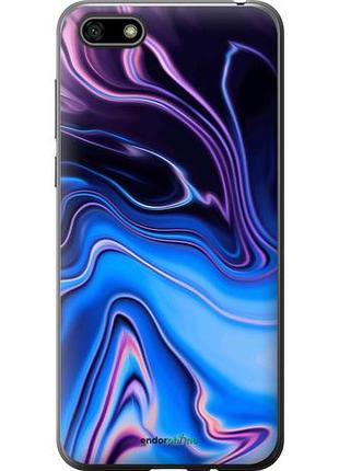 Чехол на huawei y5 2018 узор воды "4491u-1500-10746"