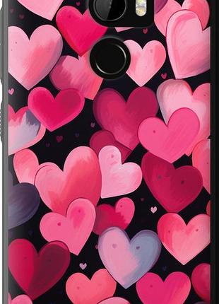 Чехол на htc one x10 сердечки 4 "5662u-995-10746"