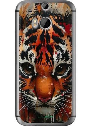 Чехол на htc one m8 mini tiger "6052u-30-10746"