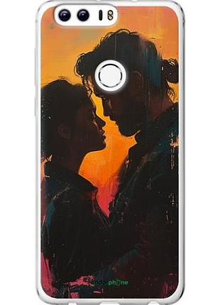 Чехол на huawei honor 8 любовь на полотне "6067u-351-10746"