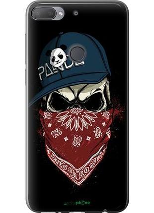 Чохол на htc desire 12 plus череп у кепці "4127u-1485-10746"
