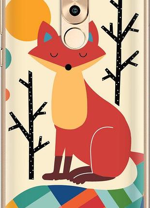 Чехол на huawei honor 6x rainbow fox "4010u-460-10746"