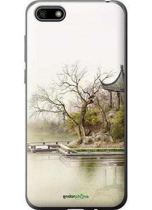 Чехол на huawei y5 2018 японский пейзаж "776u-1500-10746"