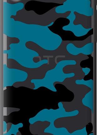 Чехол на htc desire 816 камуфляж прозрачный фон "4877u-169-10746"