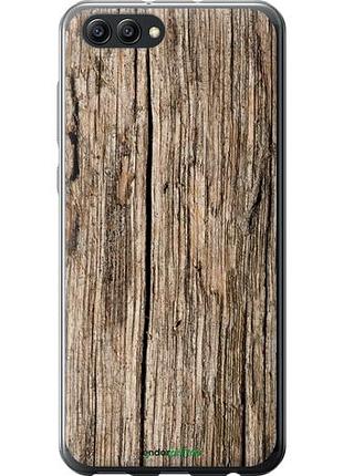 Чехол на huawei honor v10 / view 10 текстура дерева "4476u-1579-10746"