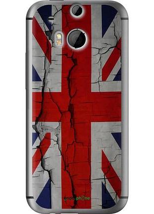 Чохол на htc one m8 прапор великобританії 2 "387u-30-10746"