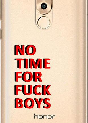 Чехол на huawei honor 6x нет времени "4635u-460-10746"