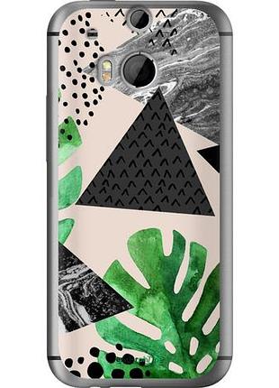 Чехол на htc one m8 монстера "4304u-30-10746"