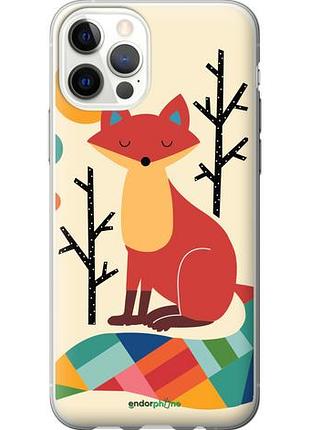 Чехол на iphone 12 rainbow fox "4010u-2053-10746"