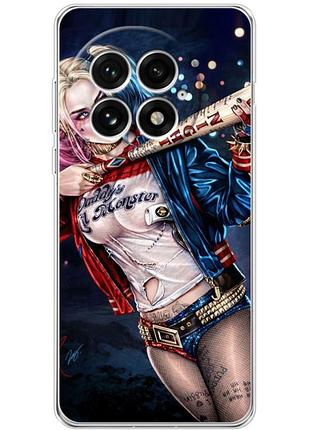 Чехол силиконовый с картинкой на oneplus 13 (харли квинн, harley quinn)