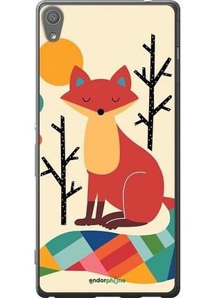 Чохол на sony xperia xa ultra dual f3212 rainbow fox "4010u-391-10746"