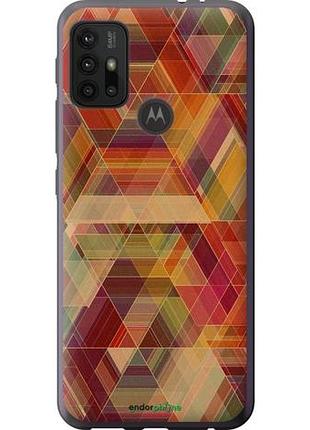 Чехол на motorola moto g10 геометрический узор "904u-2319-10746"