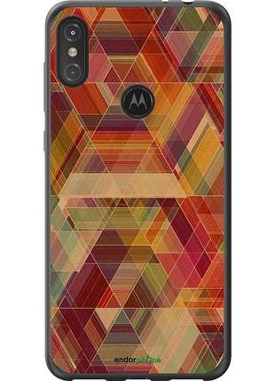 Чехол на motorola one power геометрический узор "904u-1588-10746"