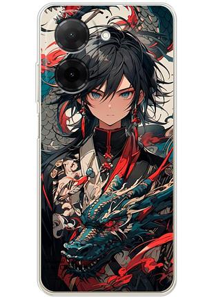 Чехол силиконовый с картинкой на xiaomi redmi a5 (аниме, anime)