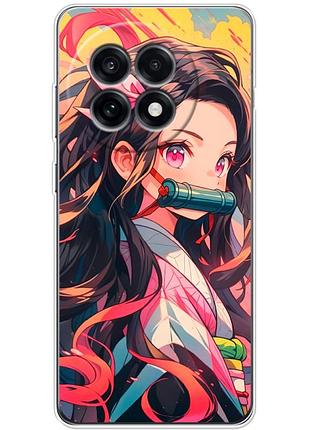Чехол силиконовый с картинкой на oneplus 13 r (аниме, anime)