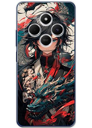 Чехол силиконовый с картинкой на xiaomi redmi a4 (аниме, anime)
